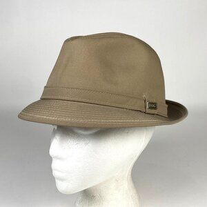 Vintage London Fog Fedora Hat Mens L Size 7 1/4-7 3/8 Made In USA L-3310